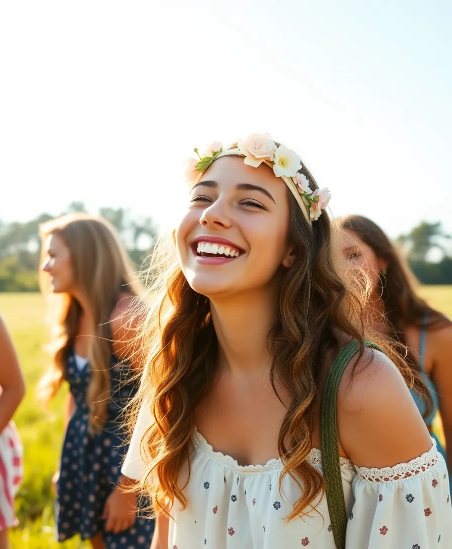 21 Amazing Cute Softball Hairstyles Ideas You Need to See - 18. Bohemian Waves