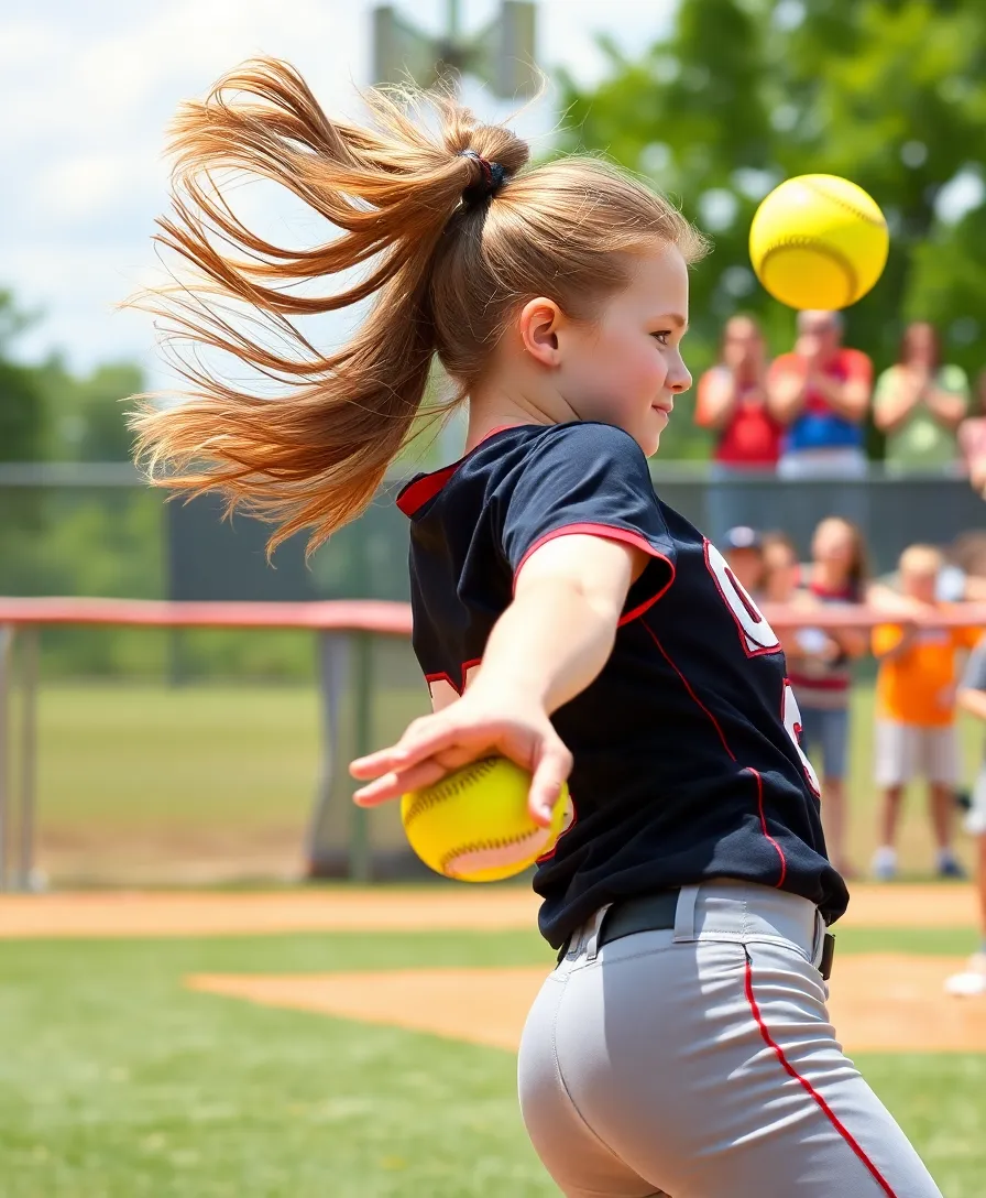 21 Amazing Cute Softball Hairstyles Ideas You Need to See - 17. Knotted Ponytail