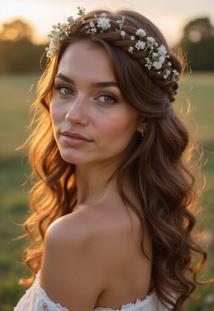 15 Effortless Curly Girl Hairstyles for Every Occasion (You Won't Believe #9!) - 2. Braided Crown