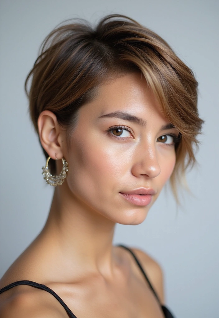 21 Long Pixie Haircuts That Will Transform Your Look Instantly! - 20. Long Pixie with Highlights
