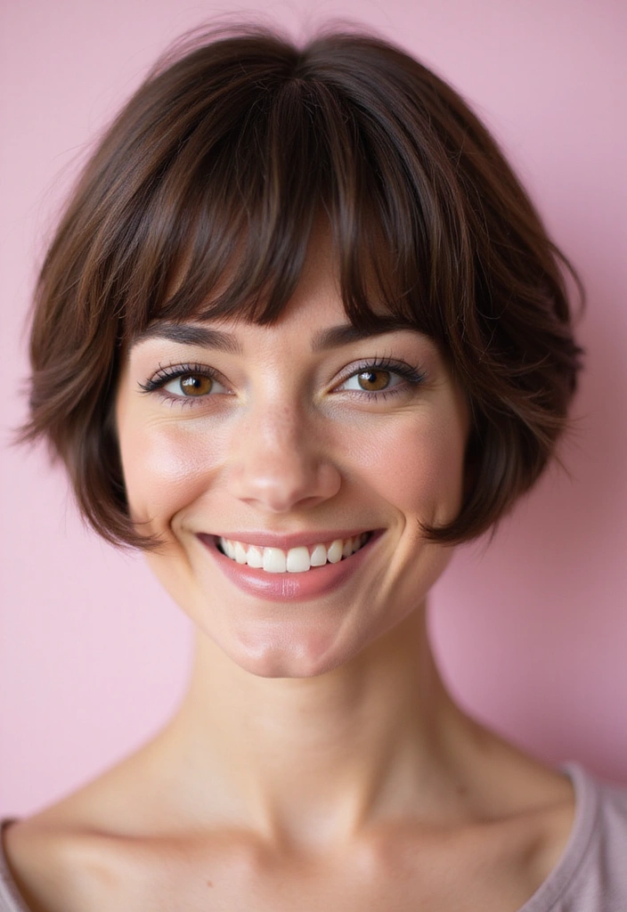 21 Pixie Bob Haircuts That Will Make You Want to Chop It All Off! - 7. Pixie Bob with Bangs