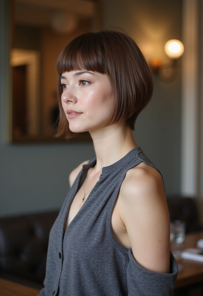 21 Longer Pixie Haircuts That Will Make You Want to Chop It All Off! - 5. Chic Bangs Pixie