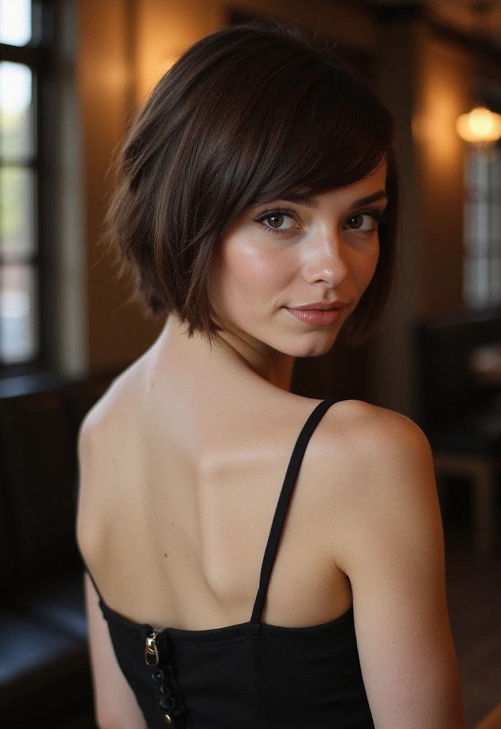 21 Longer Pixie Haircuts That Will Make You Want to Chop It All Off! - 19. Pixie with a Side Swept Bang