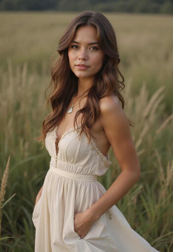 21 Stunning Formal Haircut Ideas That Will Make You the Belle of the Ball! - 18. Chic Bohemian Waves