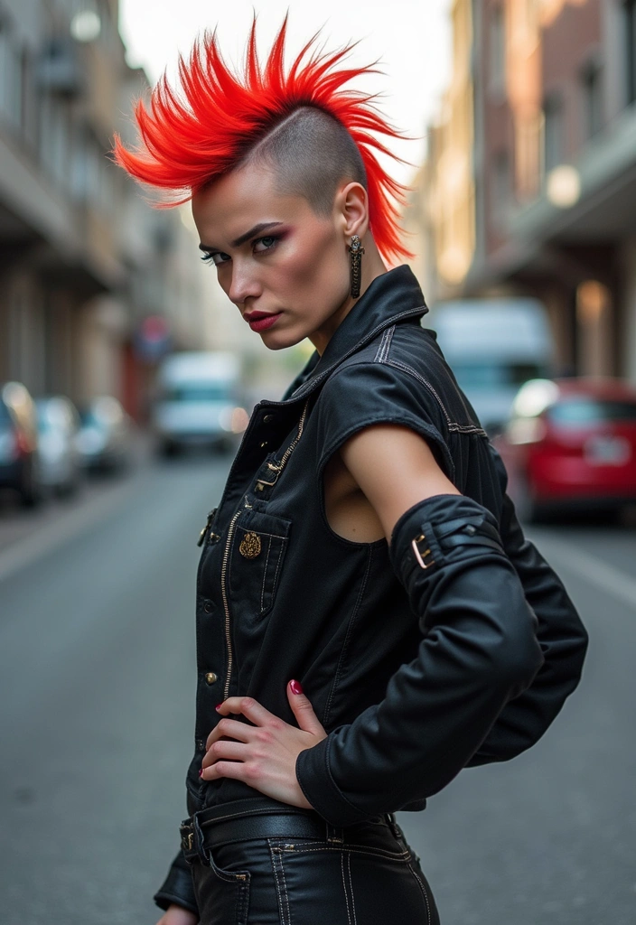 21 Vintage Haircut Ideas That Will Make You Want to Time Travel! - 10. The Bold Mohawk