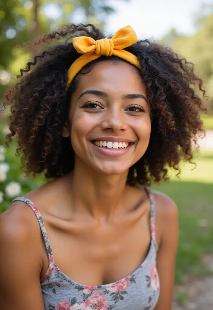 22 Cute Curly Hairstyles That Will Transform Your Look Instantly! - 15. Curly Hair with Headband