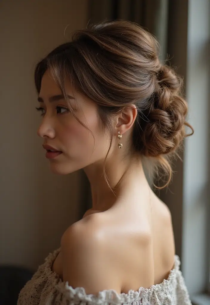 21 Stunning Hairstyles for Curly Hair That Will Turn Heads (You Won't Believe #14!) - 7. Twisted Updo