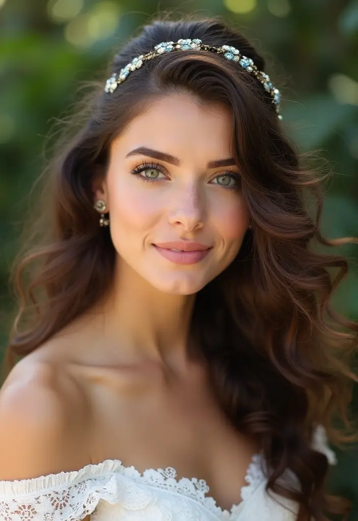 21 Stunning Hairstyles for Curly Hair That Will Turn Heads (You Won't Believe #14!) - 2. Classic Half-Up, Half-Down