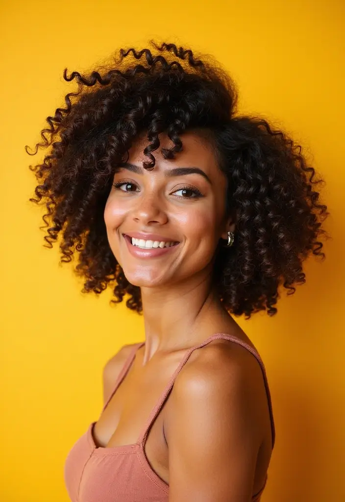 22 Short Curly Hairstyles That Will Make You the Center of Attention! - 16. The Curly Twist-Out